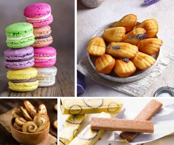 14 French Cookies: from Simple to Fancy