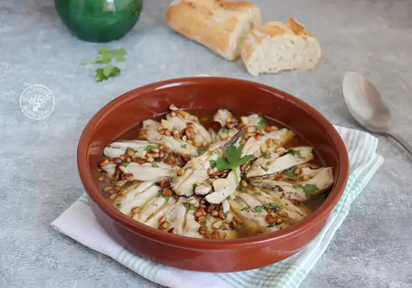 Sardinas en cazuela de Ana 'Entre Olivos'