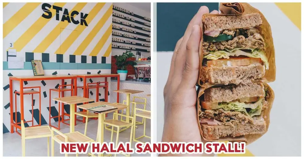 Reseña de Stack: Sándwich de rendang de ternera halal y bagels con albóndigas de cordero en Bugis