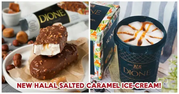Dione: New Ice-Cream In Vanilla Macchiato And Salted Caramel Flavours