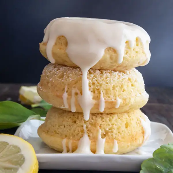 Easy Baked Lemon Donuts