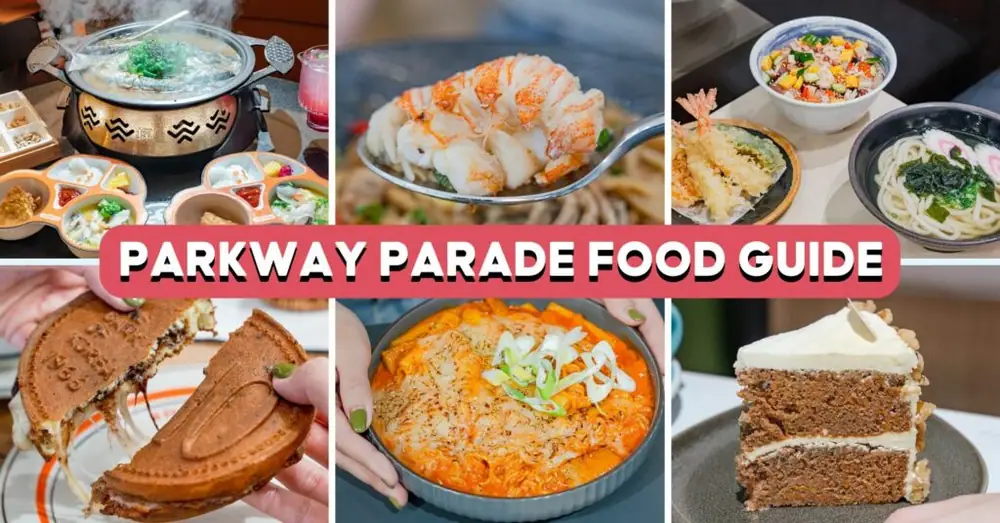 Guía gastronómica de Parkway Parade: 10 lugares para comer bagels coreanos, pescado a la parrilla de Chongqing y más