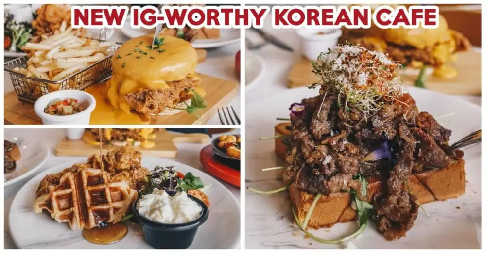 Chir Cafe + Bar Review: New IG-Worthy Korean Cafe With Cheese-Drenched Burger, Croffles And More