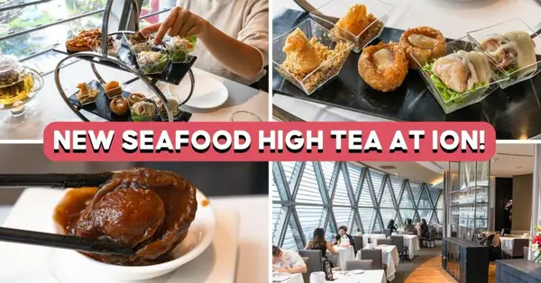 JUMBO Seafood ION Orchard ofrece un nuevo té de la tarde con mariscos