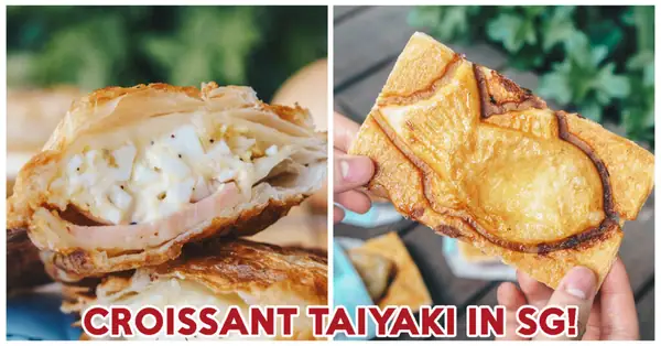 Reseña de Soe Tam Jiak: croissant taiyaki con gula melaka, rellenos de queso y chocolate en huerto