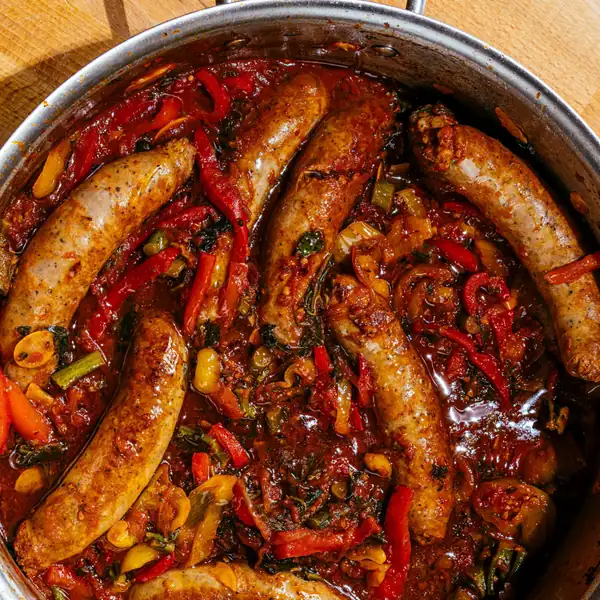 Smothered Italian Sausage