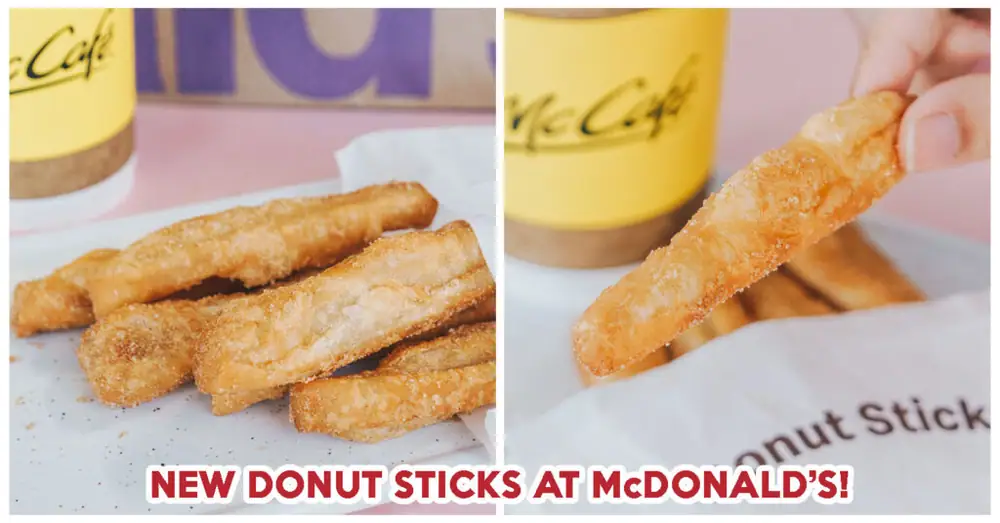 McDonald’s Has New Cinnamon Sugar Donut Sticks For Breakfast From $2.20