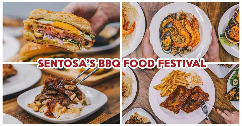 Sentosa GrillFest 2020 te permite disfrutar de un festín de barbacoa en casa con Mala Cheong Fan, gambas al ajillo con chile y mucho más.