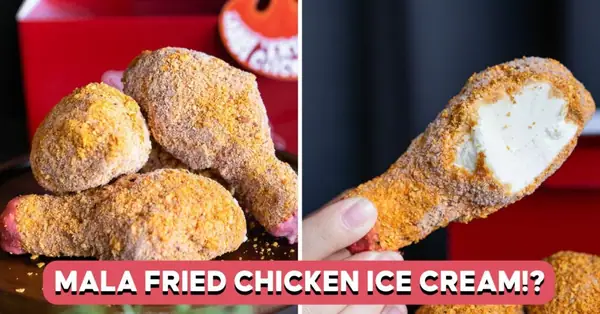 Swensen's tiene helado de pollo frito Mala.