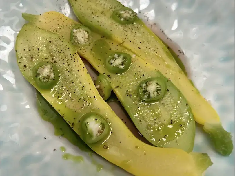 The best cooked zucchini