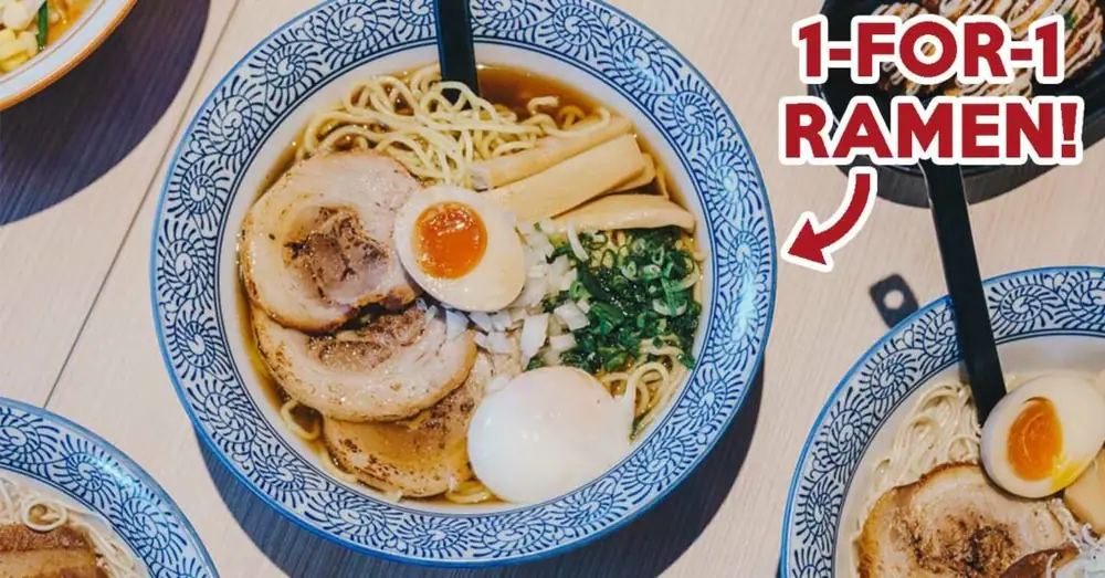 Sō Ramen: This 1-for-1 Ramen Deal In April Lets You Get Tonkotsu Ramen At $7.50