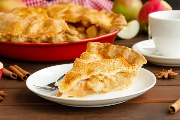 Apple pie will come out golden and tasty if you add one ingredient first