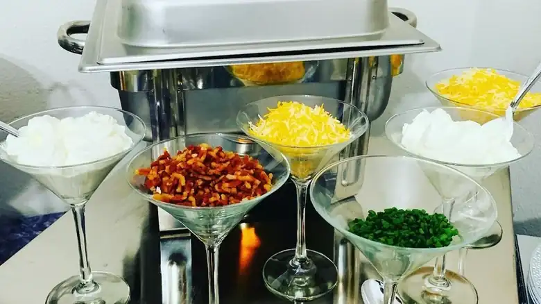 How Mashed Potatoes In Martini Glasses Became A Thing At Weddings