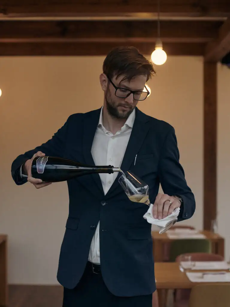 A story in a stemmed glass: interview with Márton Király, sommelier of Pajta