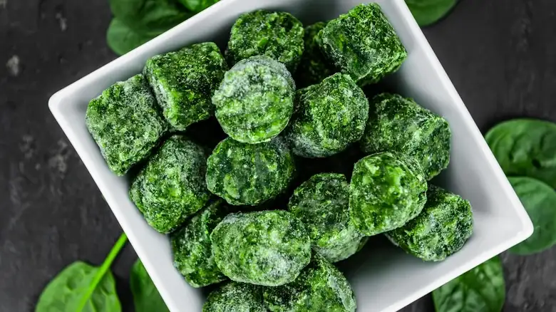Defrosting Frozen Spinach Isn't As Necessary As We Thought