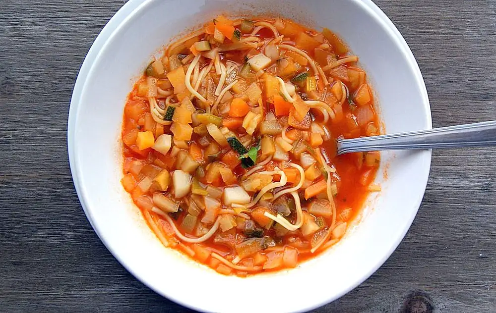 Moroccan Diced Vegetable Soup
