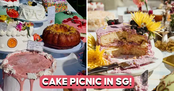 There's A Mega "Cake Picnic" Happening On 2 Aug, Choose From Over 60 Flavours