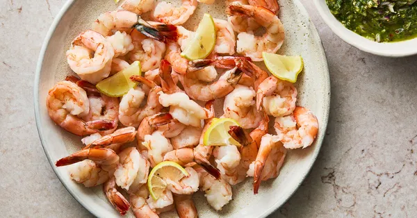 Receta de cóctel de camarones con salsa verde • 5★ • 1 h 10 min
