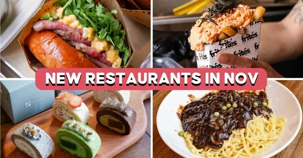 21 New Restaurants In Singapore For November 2023