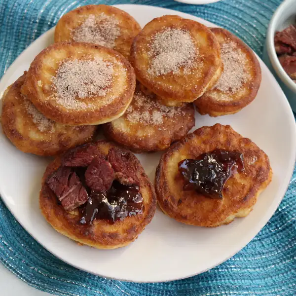 Sweet Corn And Polenta Fritters