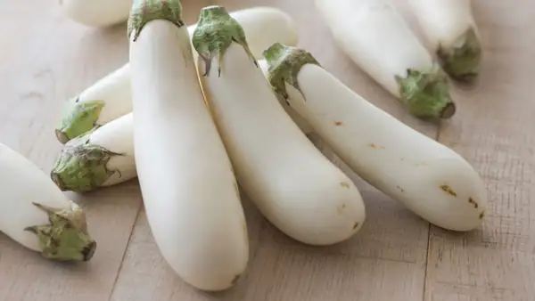 White aubergines: if you find them at the greengrocer's, here's what to prepare with them