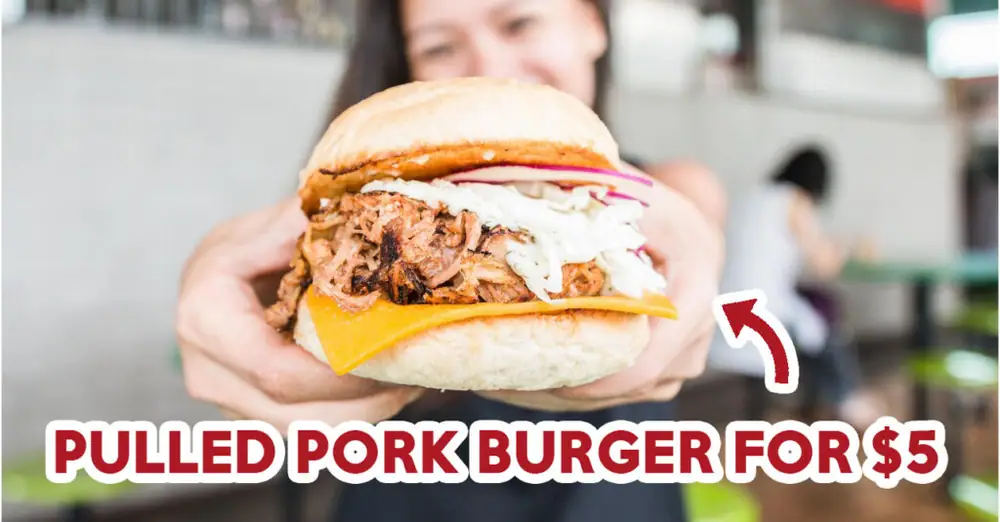 Reseña de Hambaobao: Hamburguesas de cerdo desmenuzado y Sio Bak por $5 en Beauty World