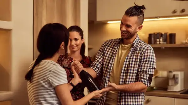 Why You Should Never Come Empty-Handed When Dining At A Friend's