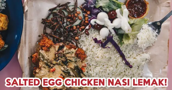 Adimann Review: Salted Egg Yolk Nasi Lemak At A Muslim-Owned Stall