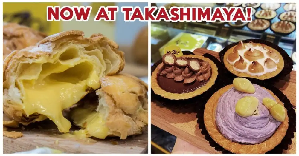 Taiwanese Bakery Kazo Opens In Orchard, Selling Orh Nee Tarts, Crispy Durian Cream Puffs And More