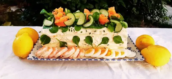Smörgåstårta/ Swedish Sandwich Cake