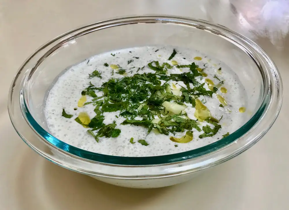 Jajuk: A Chilled Yogurt and Cucumber Soup