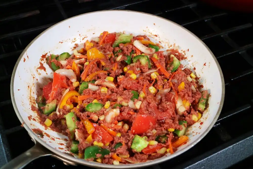 Loaded Caribbean Corned Beef