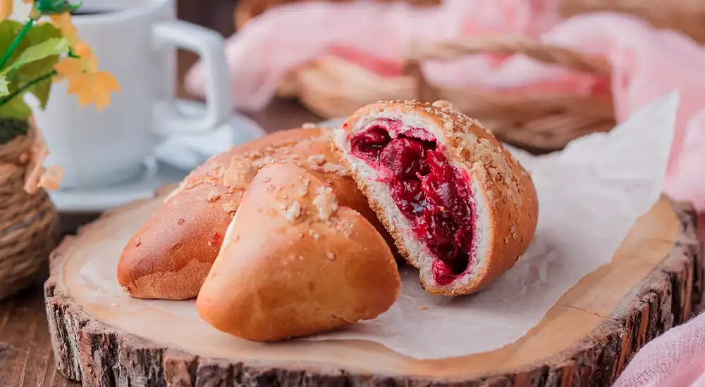 Tartas de grosella, receta paso a paso con fotos de Svetlana Basta, 580 kcal
