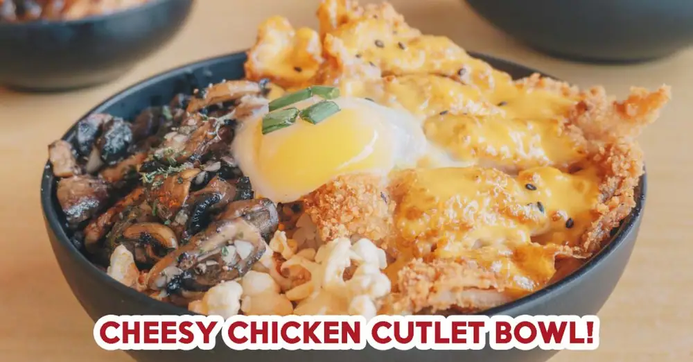 Indulge Review: Huge Cheesy Chicken Cutlet Bowls With Truffle Mushrooms And More