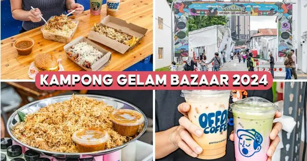 Kampong Gelam Bazaar 2024 Food Guide: Pink Matcha, Cheese Fried Bananas And More