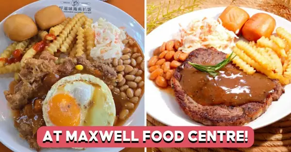 Get Western Food Under $10 With Huge Portions At This New CBD Stall