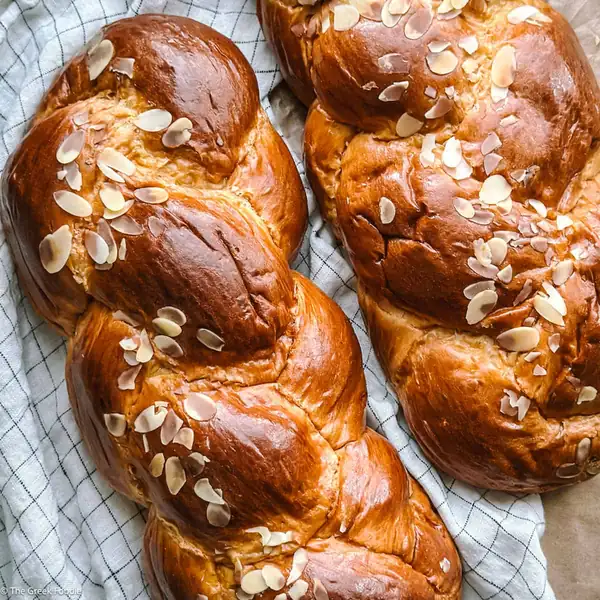 Tsoureki Bread-The Greek Brioche