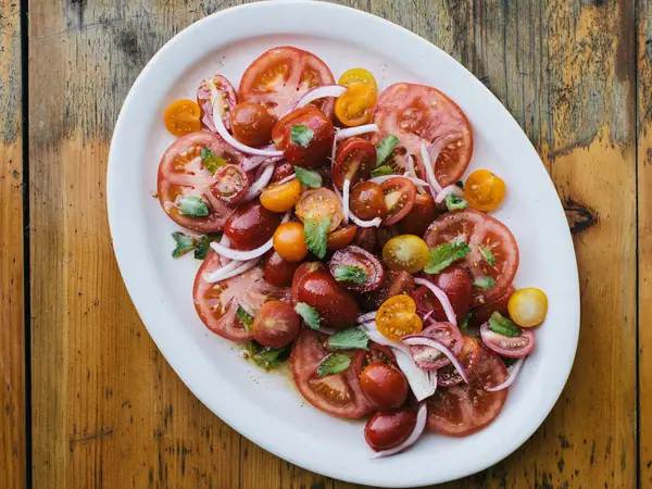 Marinated Tomatoes with Mint Recipe