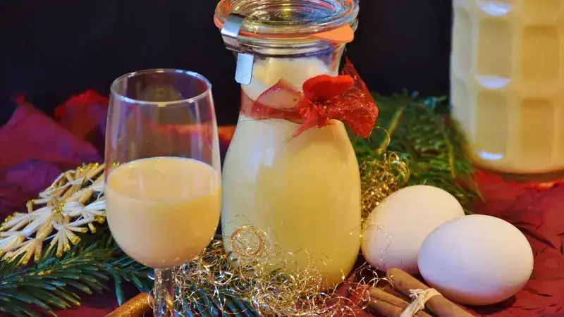 Alcohol-free eggnog