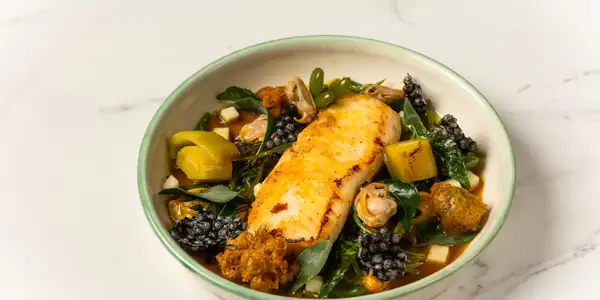 King Tilapia, Mussels and Yellow Curry Mouclade Recipe