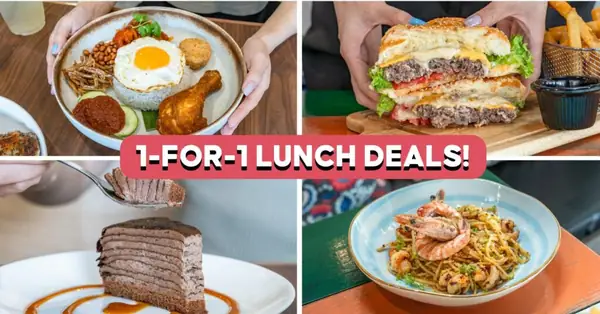 7 restaurantes de Esplanade con ofertas de 2x1 en el almuerzo entre semana, incluyendo enormes costillas a la barbacoa y laksa frito Nyonya