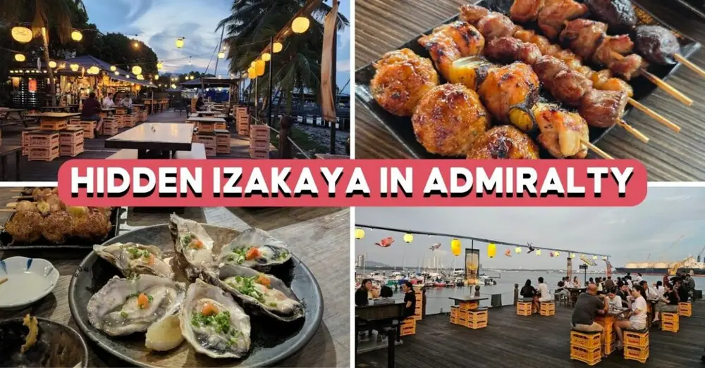 Este izakaya junto al mar en Admiralty ofrece vistas magníficas, auténtico yakitori y mucho más