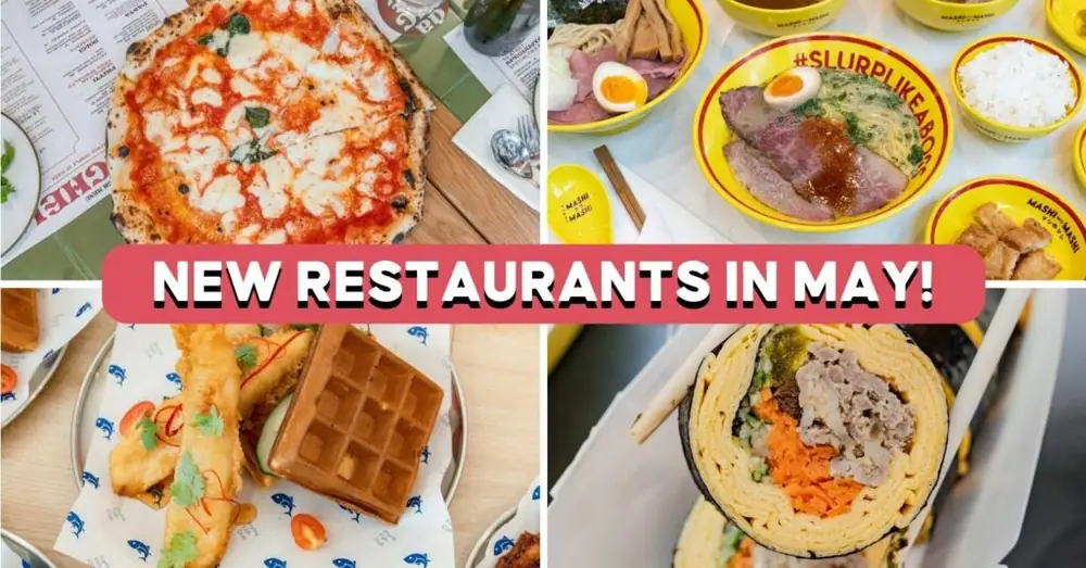 14 nuevos restaurantes en Singapur este mayo de 2024