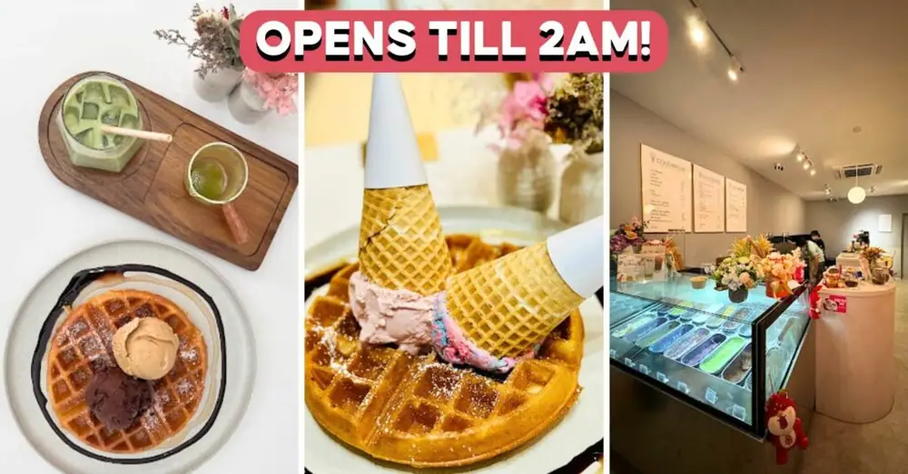 Cold Break: New Cafe With Nian Gao Waffles, Matcha Gao Ice Cream And More In Jalan Besar