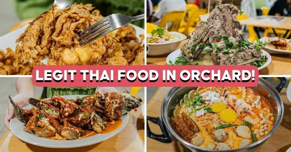 Korat Thai Cafe Review: XXL Pork Spine, Tom Yum Mama And More In Orchard Towers