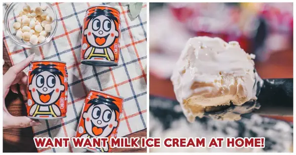 Want Want Milk Ice Cream Recipe: Make This Nostalgic Milk Ice Cream At Home