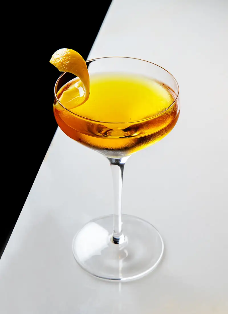 Saffron Freezer Martini Cocktail Recipe