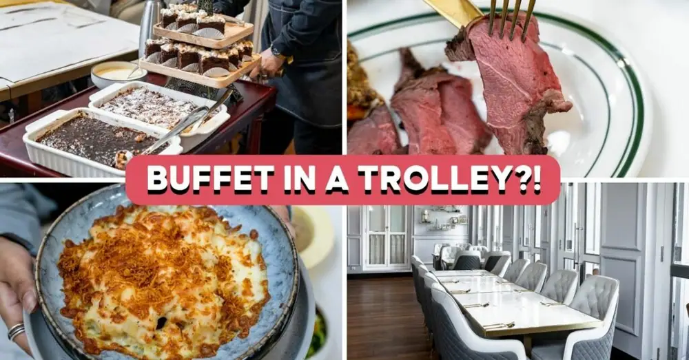 Reseña de White Label: Restaurante franco-malayo con un singular bufé en carrito.