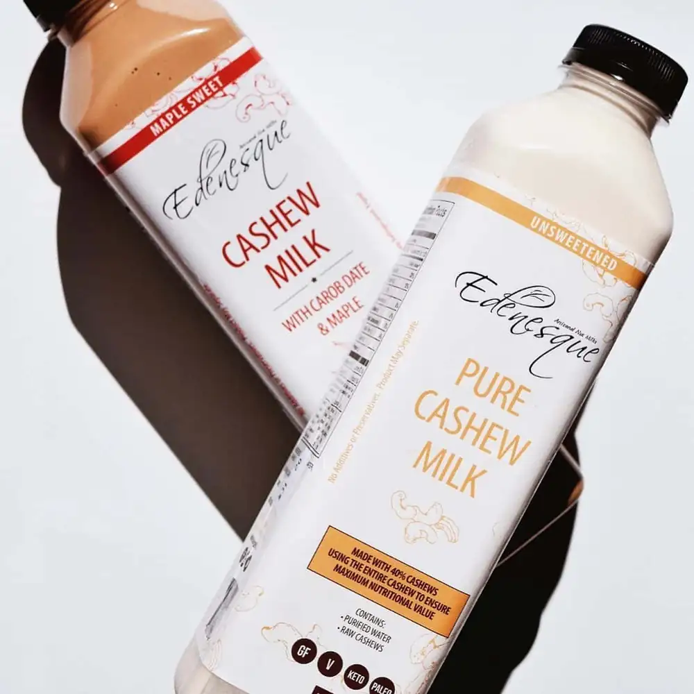 La leche sin lácteos Edenesque harinosa ha sido seleccionada como finalista de $1 millón en el concurso de startups de grow-nY