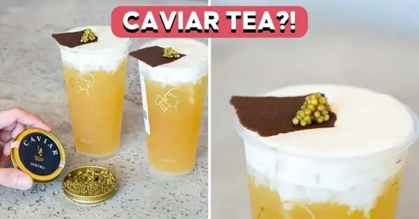 We Tried HEYTEA’s New Caviar Tea, Launching On 26 Sep